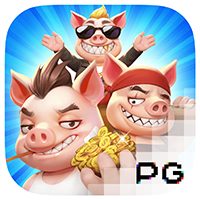 Three Crazy Piggies